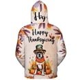 thumbnail image 2 of Happy Thanksgiving Boxer Welcome Thankful Fall Autumn Pumpkin All Over Print 3D Hoodie Unisex Merch Hoodies Boxers Dog Lover Gifts Idea - 02021, 2 of 6