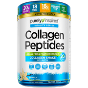 Purely Inspired Collagen Protein Powder with Biotin, Vanilla, 1.15 lbs, 23 Servings