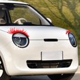 thumbnail image 1 of ORUYROP 2Pairs Car Light Eyelashes Stickers Window Decal Waterproof Vinyl Stickers Fake Eyelash Decal Stickers for Car Body SUV Truck Decals Motorcycle Sticker (Reflective Red), 1 of 7