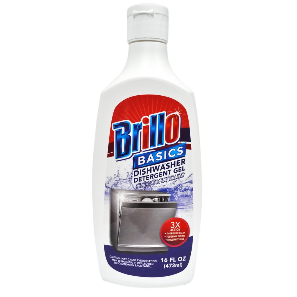 Brillo Basics Dishwasher Detergent Gel 16 oz