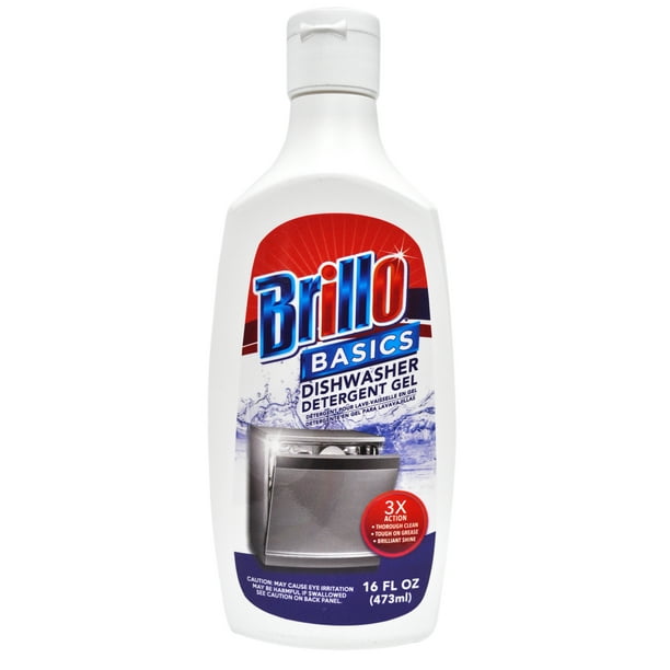 Brillo Basics Dishwasher Detergent Gel 16 oz