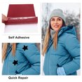thumbnail image 4 of Unique Bargains Nylon Repair Patch Self Adhesive for Down Jacket Patch Cotton Coat Hole Repair 7.87"x5.91" Dark Red, 4 of 6