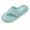 Blue, variant on Women’s Indoor Slippers Lady’s Memory Foam Flip Flops, Velvet House Spa Comfy Slide on Slippers for Women Open Toe Shoes