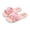 Pink, variant on Girls Summer Starry Sky Cross Strap Slippers – Soft Breathable Indoor/Outdoor Casual Sandals (2-9 Years)