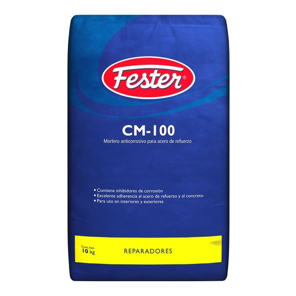 Mortero Anticorrosivo para Acero de Refuerzo Fester CM-100 10 KG