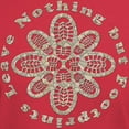 thumbnail image 3 of CafePress - Leave Nothing Boot Stone Dark T Shirt - Men's Classic Graphic Cotton T-Shirt, 3 of 4