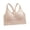 Beige, variant on Women's Sports Bras Yoga Comfortable Wireless Underwear Sports Bras Sport Bras for Women Beige L