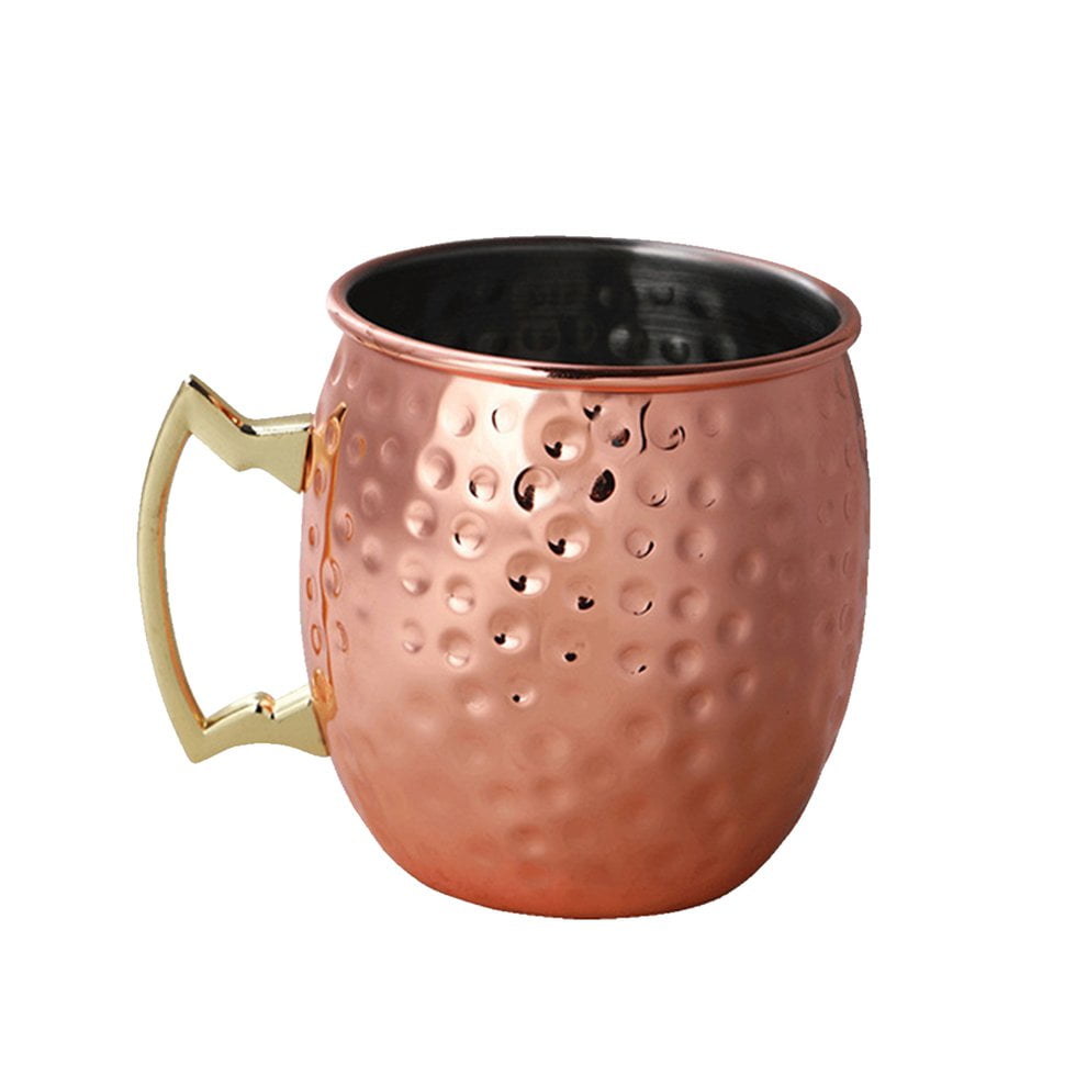 Moscow Mule Mug 304 Stainless Steel Handmade Cocktail Cup 550ml