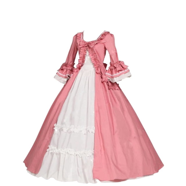 Vestido rococó victoriano para mujer de Costume 1791
