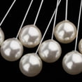 thumbnail image 3 of 10 broches de solapa de perlas con forma de flor para pegar, ideales para disfraces unisex., 3 of 9
