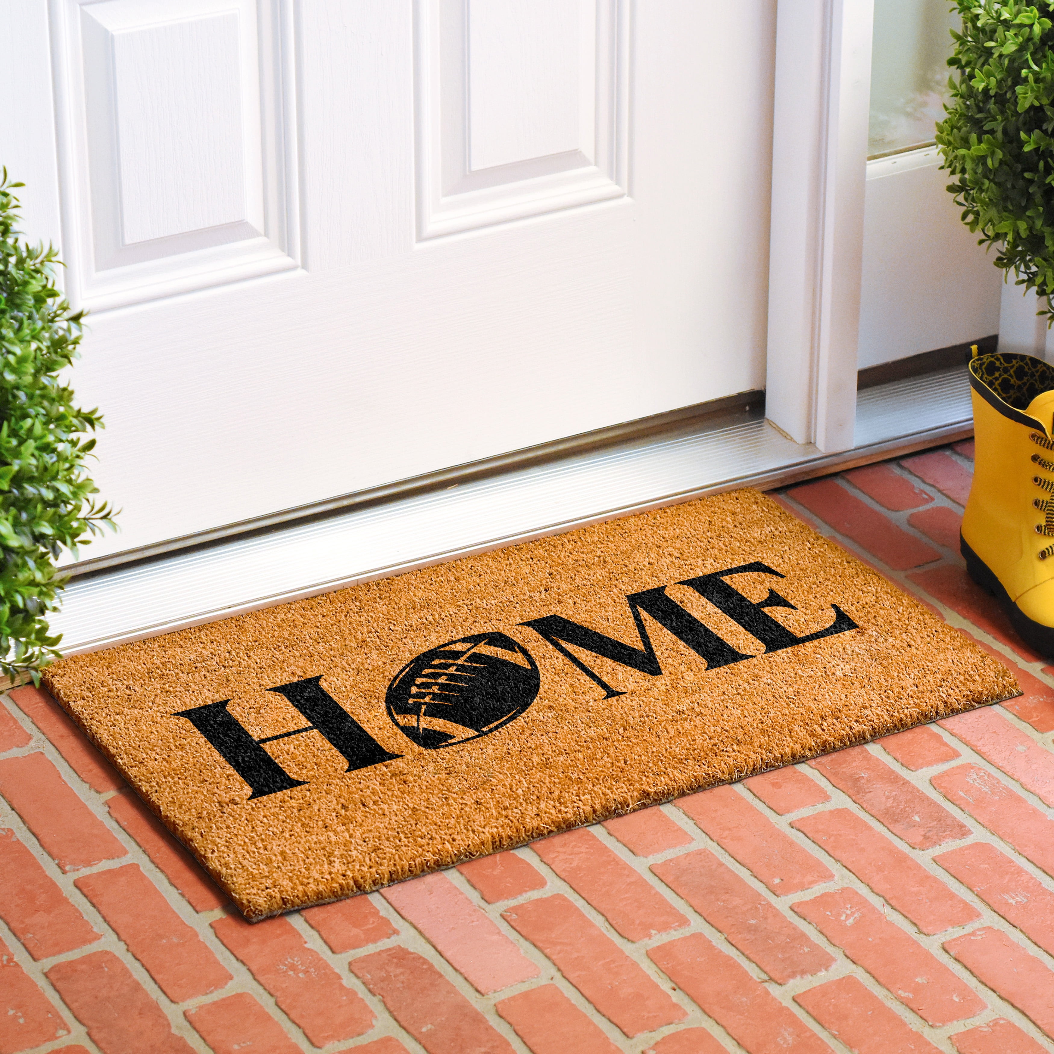 Calloway Mills 108912448 Football Home Doormat, 17" x 29"