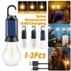 thumbnail image 2 of Lámpara LED de Camping de 3 Piezas, Recargable por USB, con Energía Solar, para Tienda de Campaña, Luces Colgantes, Artículos Esenciales para Camping, Linterna de Camping., 2 of 5