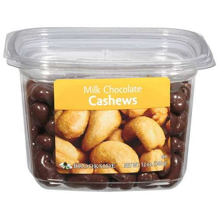 Brookside: Cashews Milk Chocolate 12 Snack, 12 oz