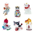 thumbnail image 5 of Cat with Red Scarf Glass Christmas Ornament, 5 of 6