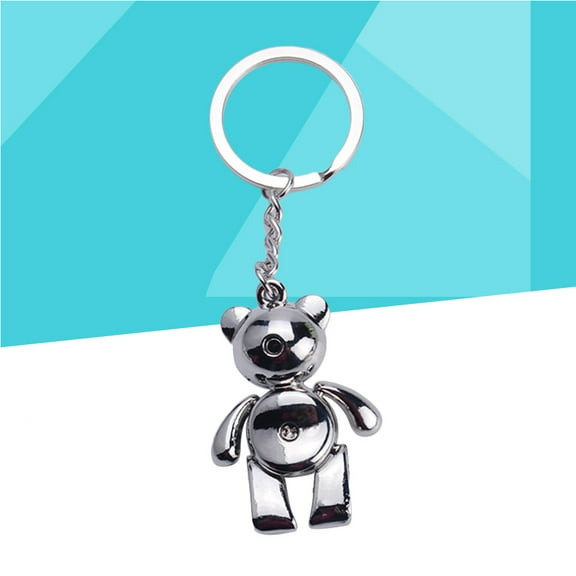 STOBOK Creative Bear Keychain 1Set