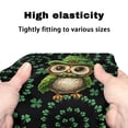 thumbnail image 7 of HELLHERO Owl Clover Walker Seat Covers Seat Back Covers with Stretchable Material Non-Slip Fit Moisture Wicking for Seniors, 7 of 7