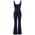 thumbnail image 4 of Womens Jumpsuit Tight Fitting Exercise Hip Lifting And Abdomen Lifting Yoga Jumpsuit With Chest Pad Womens Rompers, 4 of 5