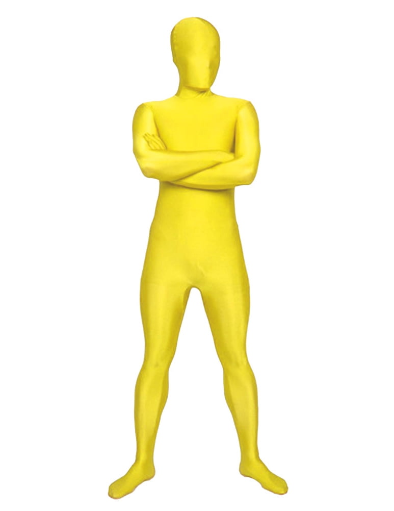 SecondSkin Full Body Spandex/Lycra Suit (S, Yellow) - Walmart.com