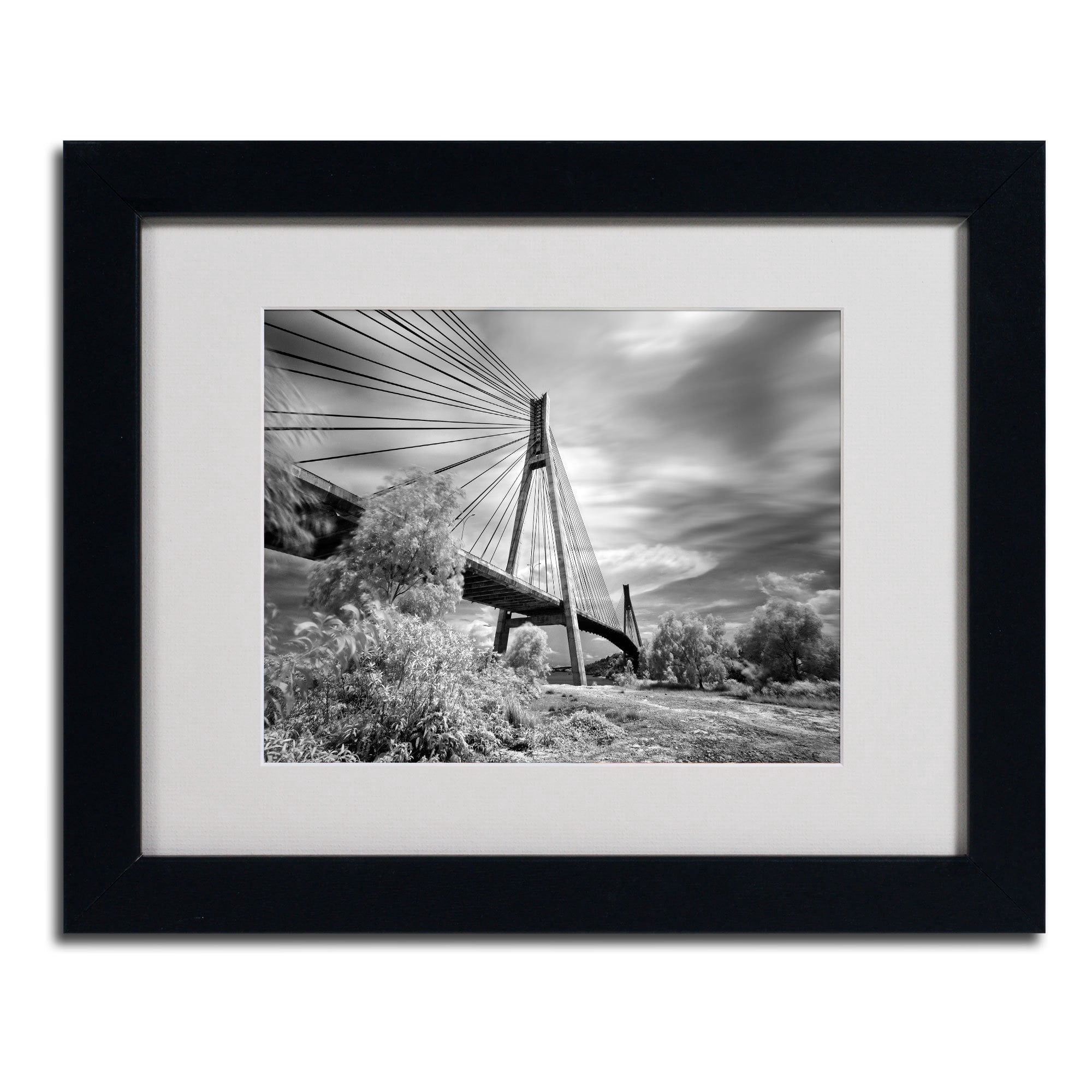 Trademark Fine Art "First Link" Framed Canvas Art by Michael de Guzman