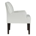 thumbnail image 3 of Main Street Guest Chair in Cream Faux Leather, 3 of 8