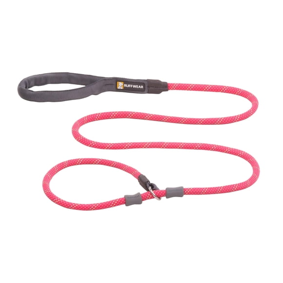 Ruffwear, Just‑a‑Cinch Slip Lead Dog Leash, 5 ft Reflective Rope with Adjustable Silicone Stoppers, Collarâ€&