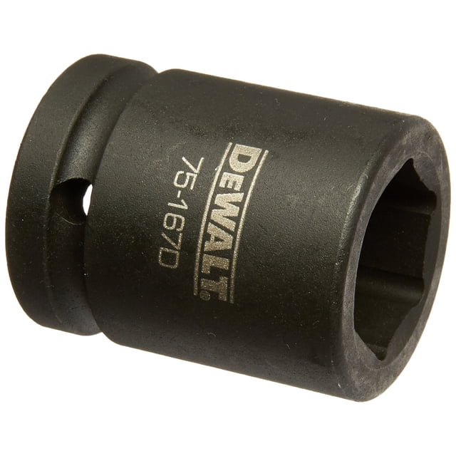 Conector de impacto DEWALT 3/4 Drive 6 PT 25 mm
