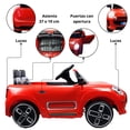 thumbnail image 3 of The Baby Shop Montable Electrico Rojo P/Niños Cooper Con Control Remoto Luz, 3 of 7