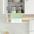thumbnail image 4 of Under Cabinet Paper Towel Holder Dispenser Over The Door Rack No Drilling Kitchen Bathroom Storage Organizer Mounted Space, 4 of 4