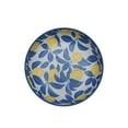 thumbnail image 6 of Mainstays by Becky G. & Alejandra Bamboo Melamine Dinner Bowl, Lemon & Blue, 6 of 8
