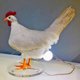 thumbnail image 3 of Lámpara LED de pollo, luz nocturna con forma de huevo, lámpara de escritorio con forma de huevo de taxidermia, 3 of 5