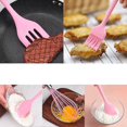 thumbnail image 5 of CHAO Espátula de silicona, espátulas 5 en 1 de silicona resistentes al calor, juego de utensilios de cocina de silicona antiadherentes, utensilios de cocina para cocinar, hornear y mezclar, 5 of 5