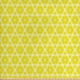 thumbnail image 1 of Vintage Fabric by the Yard, Continuous Pattern with Floral Style Oriental Monochromatic Ornament, Decorative Upholstery Fabric for Chairs & Home Accents, Yellow and White by Ambesonne, 1 of 4