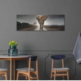 thumbnail image 4 of Luxe Metal Art 'Bigger Than Life' by Luxe Portfolio, Metal Wall Art, 48"x16", 4 of 9