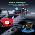 thumbnail image 4 of LAMTTO 3-in-1 AI Box, Wireless Carplay Adapter Support Netf1ix/Y0uT0be/T1kT0k, Dual WiFi & Plug and Play for OEM Wired app1e Car Play Cars, 4 of 10