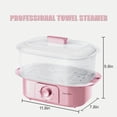 thumbnail image 3 of Vaporizador de toallas Salon Señor Pink, capacidad de 8 litros, 185 °F, 60 minutos, 3 of 7