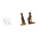 thumbnail image 5 of Figura de elefante,Figura decorativa de elefante estilo Feng Shui para el hogar,Figura coleccionable decorativa de animal,Figura de mesa,Sujetalibros con forma de gato para decoración de, 5 of 7