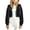 Black, variant on Girls Cropped Zip Up Hoodie- Fall Long Sleeve Casual Fashion Kids Track Jacket Pink Size 12 Years