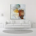 thumbnail image 2 of 18"x18" Could Not Be Alone by Nicole Hoeft- Wall Art Print on Canvas Fabric Gray, 2 of 3