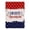 C#3, variant on Independence Day Double-sided Garden Flag for Courtyard, Patriotic Yard Decor, All Weather Linen Flag with Vibrant Images, Perfect for Front Porch, Garden and Patio Decoration