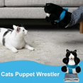 thumbnail image 4 of Cat Puppet Wrestler, Cat Wrestling Hand Puppet, Funny Cat Doll, Wrestling Toy, 4 of 5