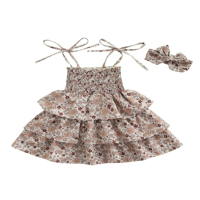 Tenues Assorties pour la Famille, Robe de Sœur, Chemise de Frère, Ensemble Imprimé Floral Mignon
