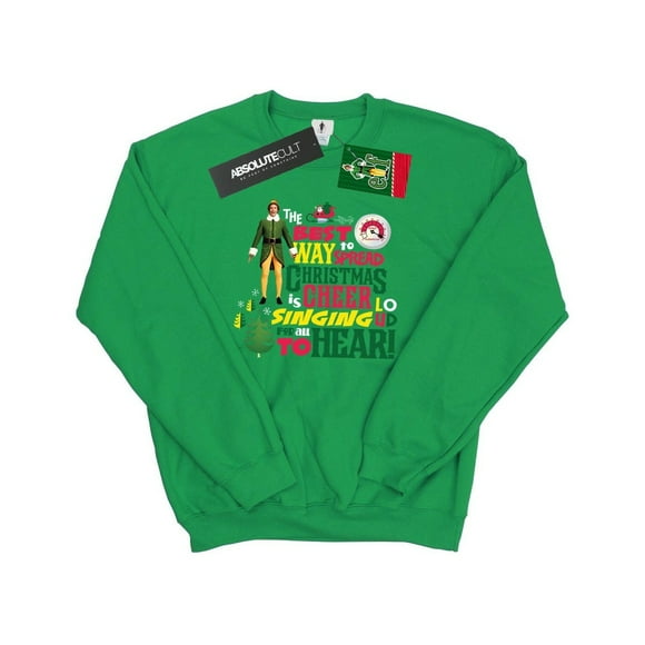 Elf Mens Christmas Cheer Sweatshirt