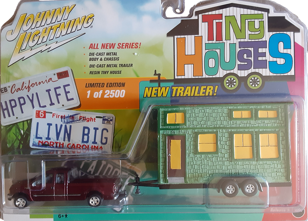 Version B Johnny Lightning 1:64 Tiny Houses Die Cast Bundle Release 1