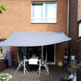 thumbnail image 6 of Waterproof 6.5X6.5Ft Sun Shade Outdoor Rectangle Shade Canopy Uv Block Awning with Stainless D-Rings for Pool Deck and Outdoor Comfort, 6 of 9