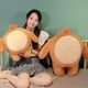 thumbnail image 2 of Vogacara Almohada de oso de peluche, cabezas pequeñas rellenas, cuerpo de músculo grande, juguete de mapache, almohadas de abrazo de elefante Type2 NO2, 2 of 6