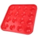 thumbnail image 2 of Bandeja de bolas de billar de plástico negro, caja de almacenamiento con 16 agujeros, accesorios de billar, color rojo YUNYI BRAND  Deportes, 2 of 8