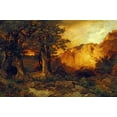 thumbnail image 2 of Moran, Thomas 14x11 Gold Ornate Wood Framed with Double Matting Museum Art Print Titled - The Grand Canyon, 2 of 4
