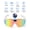Colorful, variant on Outdoor Sports Camera Glasses, HD 1080P Video Recording with Anti-Glare Polarized Lens, Wi-Fi Real-Time Preview & Social Media Share, Loop Recording, for Cycling Hiking Water Sports
