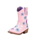 thumbnail image 1 of Blazin Roxx Western Boots Girls Daisy Kids Zip Floral Pink 4410430, 1 of 1