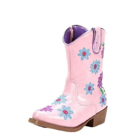 Blazin Roxx Western Boots Girls Daisy Kids Zip Floral Pink 4410430
